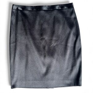 I.N.C Satin Black Pencil Skirt